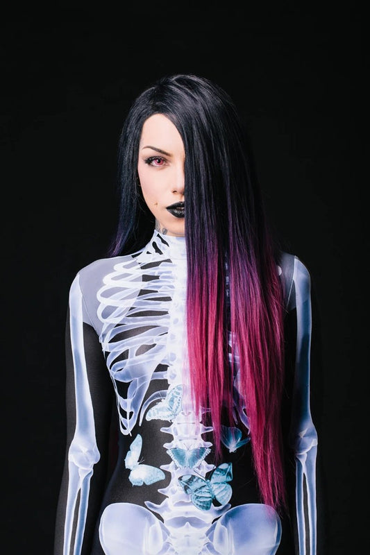 commsmarket-🎃Halloween Sale -SexySkull Bodysuit