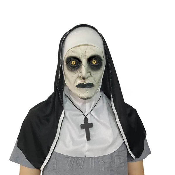 commsmarket™-👻49%OFF🎃 Halloween Nun Scary Mask