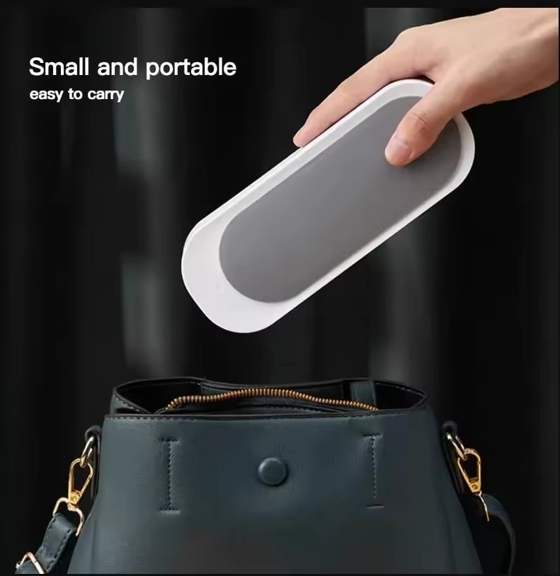 Ultrasonic Cleaner with Sterilization – Professional Jewelry & Eyewear Cleaning Machine, Portable for Home & Office