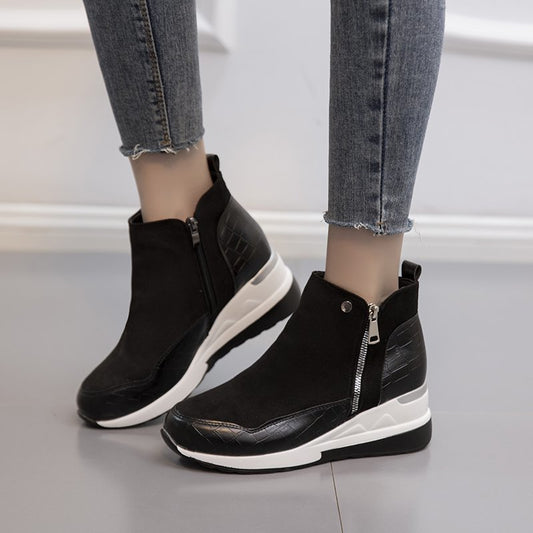 commsmarket-Women's Comfortable And Warm Genuine Leather Orthopedic Boots