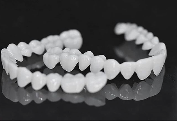 commsmarket-100% Adjustable Whitening Fake Invisible Holeless Braces