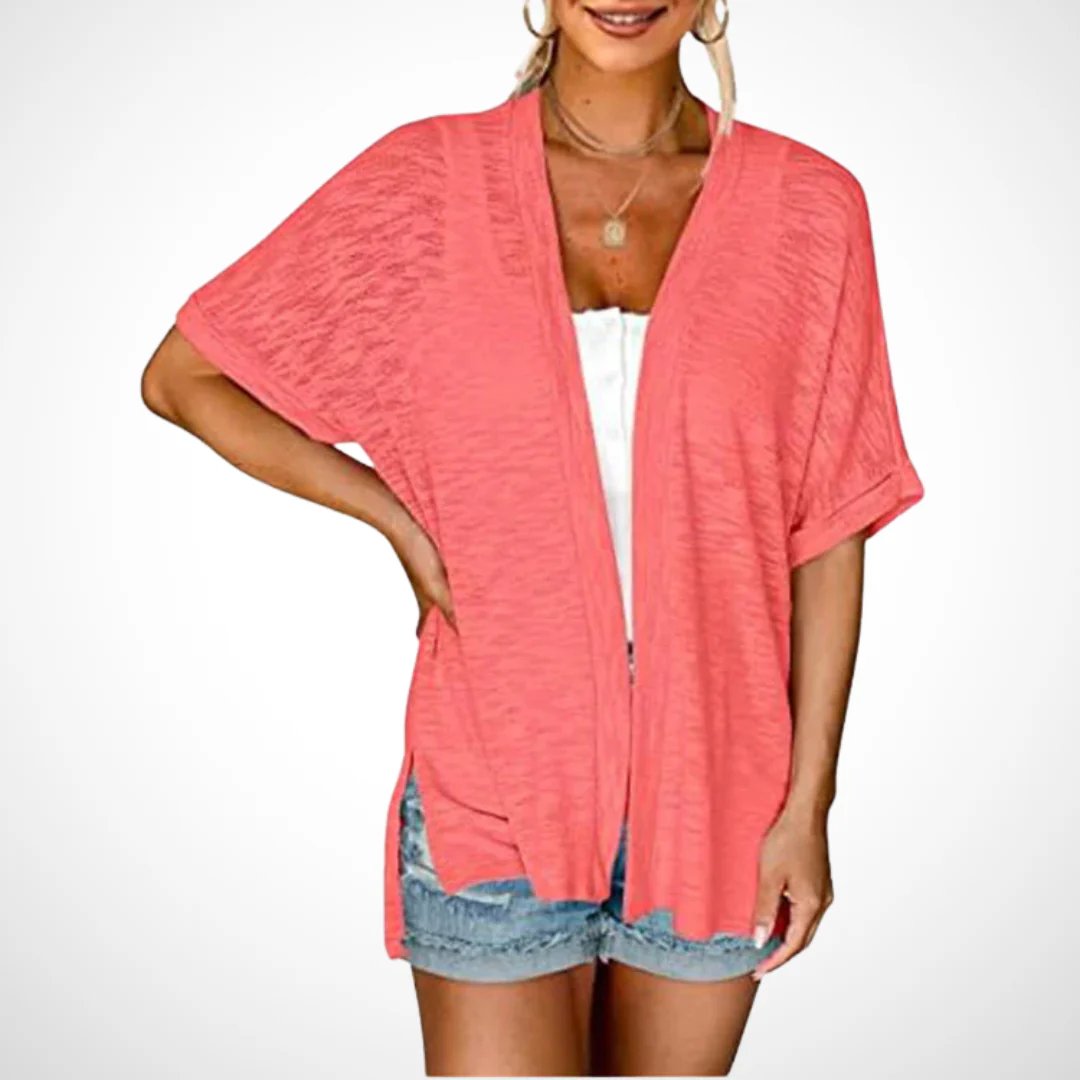 🔥🔥 Stylish Flowy Short Sleeve Cardigan