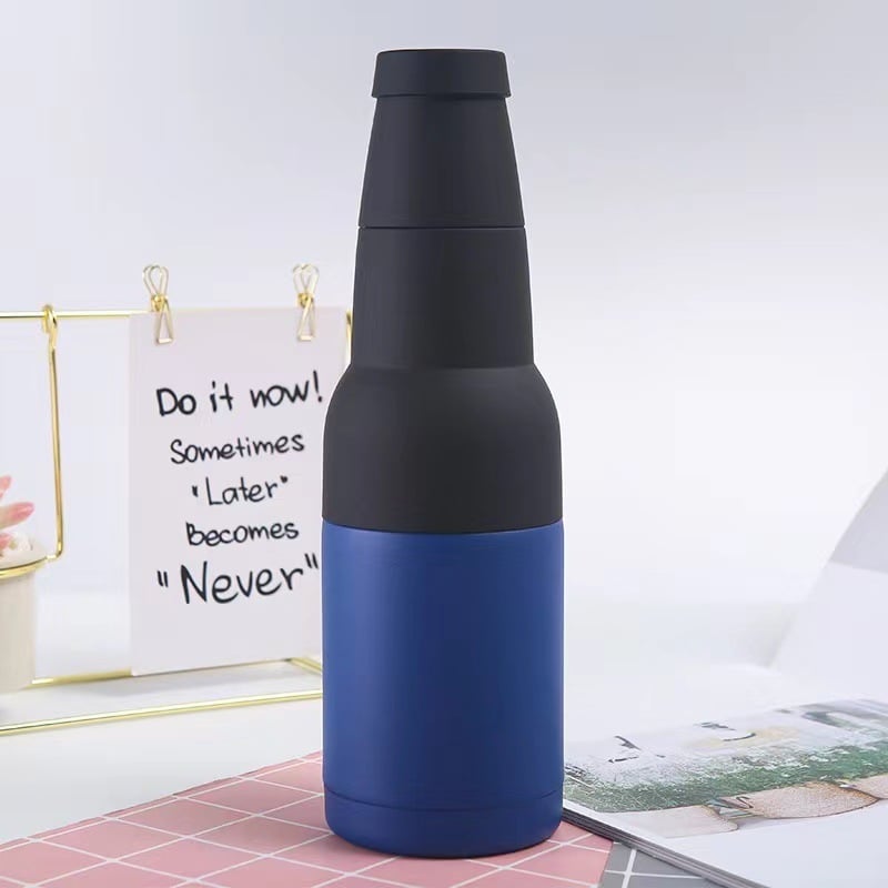 commsmarket-Beer Bottle and Can Cooler with Beer Opener