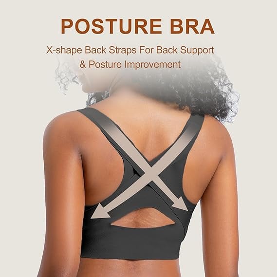 ✨ Seamless breathable shaping corrective support bra
