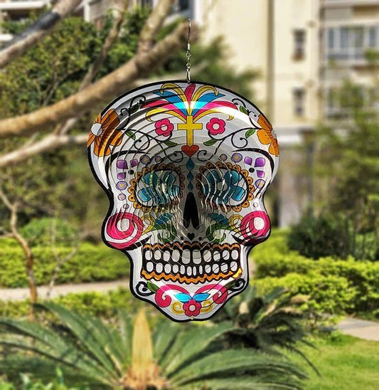 commsmarket-Sugar Skull Wind Spinners