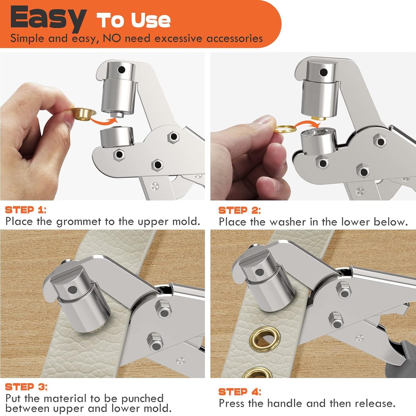 🔧Professional Grommets Kit